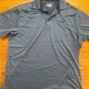 LG Under Armour Men's Blue Polo Shirt